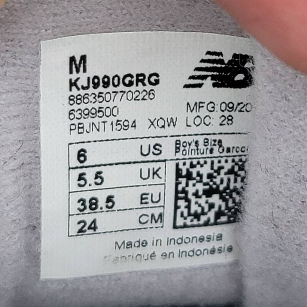 New Balance 990 - Men's shoes - Size 6 - Picture 11 of 11